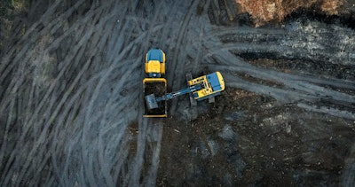 Crews will condition approximately 10 feet more of soil, then dig 10 feet below the final grade (depth) of a house pad–the level at which the foundation will be poured for a home to be built.