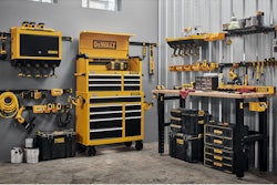 The chests and cabinets are built with heavy-gauge steel and feature full-extension, soft-close, ball-bearing drawers.