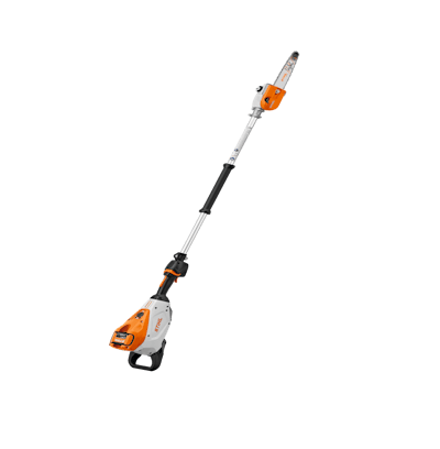 Designed for tree maintenance, the tools provide up to 60 minutes of run time per charge.