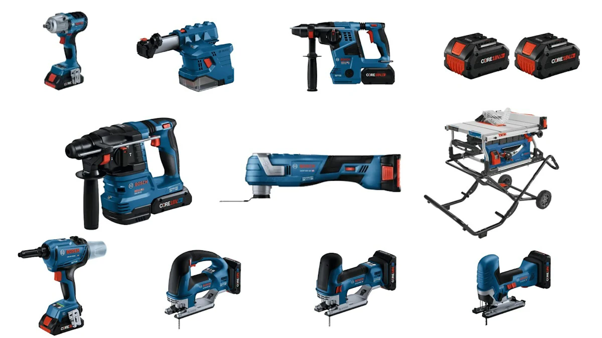 Bosch Expands CORE18V Platform with 17 New Power Tools From: Bosch ...