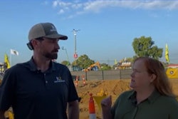 Thomas Karczmarczyk and Lori Ditoro discuss equipment technology.