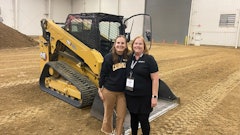 Editor-in-Chief Lori Ditoro with Caterpillar's Johanna Kelly