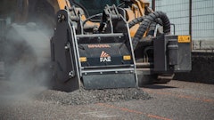 The RPL/EX is compatible with excavators from 8 to 14 tons, can mill up to 5.3 in. deep and has a working width of 18 in.