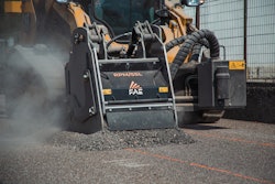 The RPL/EX is compatible with excavators from 8 to 14 tons, can mill up to 5.3 in. deep and has a working width of 18 in.