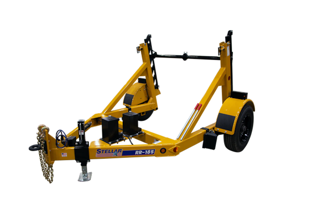 Stellar Self-loading Single-reel Cable Trailer From: Stellar Industries Inc. - Vimarsana News