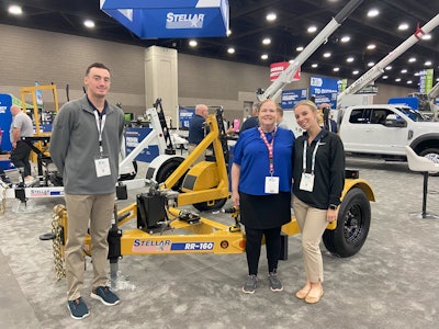 This Single-Reel Utility & Telecom Trailer was a winner of the Contractor's Top 50 Products.