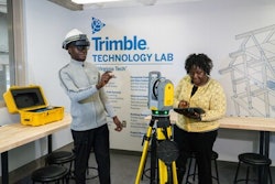 Using the Trimble XR10 HoloLens hardhat, Abiola Akanmu's research explores the potential for training and upskilling workers in mixed-reality environments to lead to safer and smarter work on construction sites.