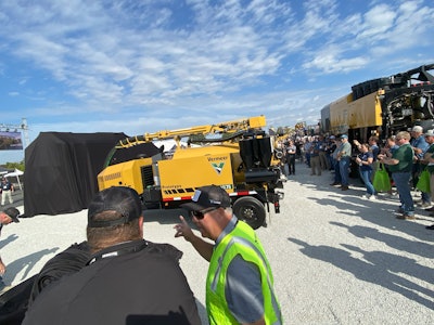 The Vermeer VX75 is unveiled.