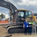 The Equipment Today team got to operate the EC230 electric excavator.