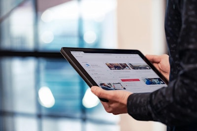 The new portal, Volvo Connect, provides a digital suite of services, analytics and reports that deliver fleets a range of truck data, including fuel consumption, idle time, vehicle speed, seat belt information and location information.