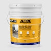 The rebranded APOC RoofSlope is an auxiliary sloping compound that provides a way to fill in low spots on flat roofs and achieve positive slope to aid in proper drainage.