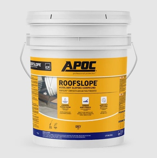ICP Launches RoofSlope Roofing Compound From ICP Building Solutions
