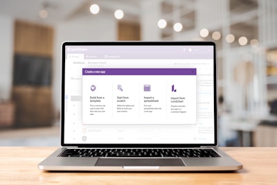 Quickbase enables construction contractors and others to create new cloud applications. It includes templates and pre-built content for important construction workflows.