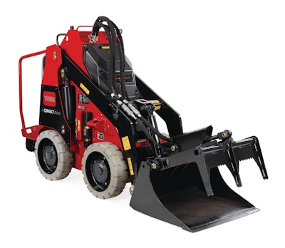 These attachments are specifically designed to tackle tasks for indoor demolition and construction jobsites and fit through a standard 3-ft. door.