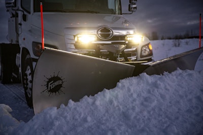 Preparing for night time conditions and complying with FMVSS standards is of utmost importance for snow plow operators.