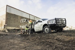 The tire features CoreGard technology, which offers toughness against sidewall splitting.