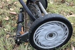 Cleaning lawn tools thoroughly is the first step in winterizing them.