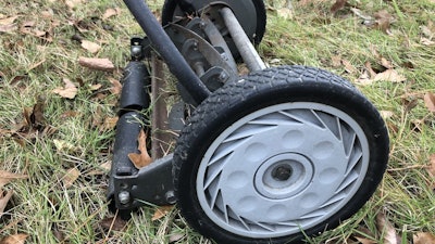 Cleaning lawn tools thoroughly is the first step in winterizing them.