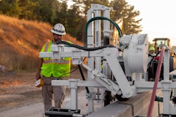 The Single Gang Barrier Wall Drill is a self-propelled, pneumatic drill, which is designed for roadway construction and patching projects requiring concrete barrier wall protection.