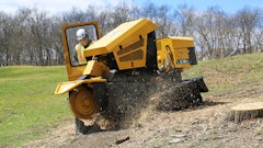 The Vermeer SC48TX is outfitted with the SmartSweep control system that monitors engine load and provides continuous feedback, resulting in a consistent cutter wheel sweep rate.