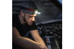 Equipped with eight lighting modes, the IPX8 rated hybrid headlamp generates up to 750 lumens of output.