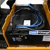 Lithium battery installed in a Hyundai forklift.