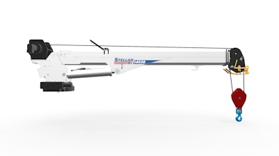 The 14530 is a redesigned 14,000-lb. class crane, featuring reduced weight of about 11 percent (350 lbs.) compared to the previous model.