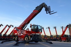 Magni RTH 8.35 and 8.46 Rotating & Heavy Lift Telehandlers
