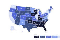 Associated Builders and Contractors (ABC) has released its latest scorecard ranking the top 50 states for construction.