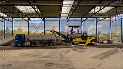 Milling during BOMAG Innovation Days