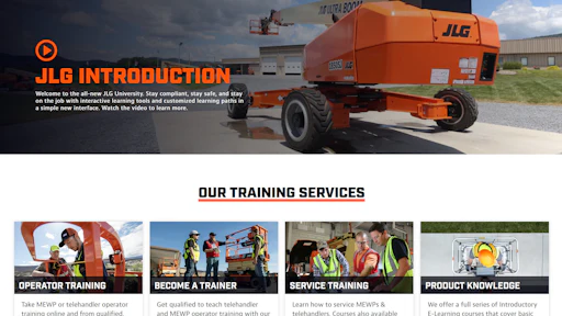 Upgraded JLG University Enhances Learning Experience | For Construction ...