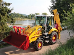 The Platinum Edition models highlight the company's 70 years of innovation in backhoe manufacturing.