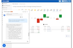 HCSS Copilot provides real-time interactive support, enabling HeavyJob customers to gain insight and draw on personalized data.
