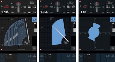 The innovative Magni Combi Touch System is easy to use for both expert and new operators, thanks to its icon based design which makes it highly intuitive The software is unified for the whole range, always with a view to improving the diagnostics and speeding up the control and updating operations Thanks to the Introduction of the new Magni LLD Load Live Diagrams system now it is possible to see three different views Standard, like on the previous models, dynamic, which only shows the area where you can move safely, and 360 dynamic.