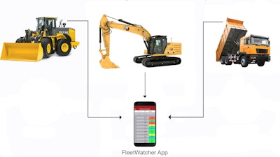 Fleet Watcher Previews Connected Site Technology At Woa
