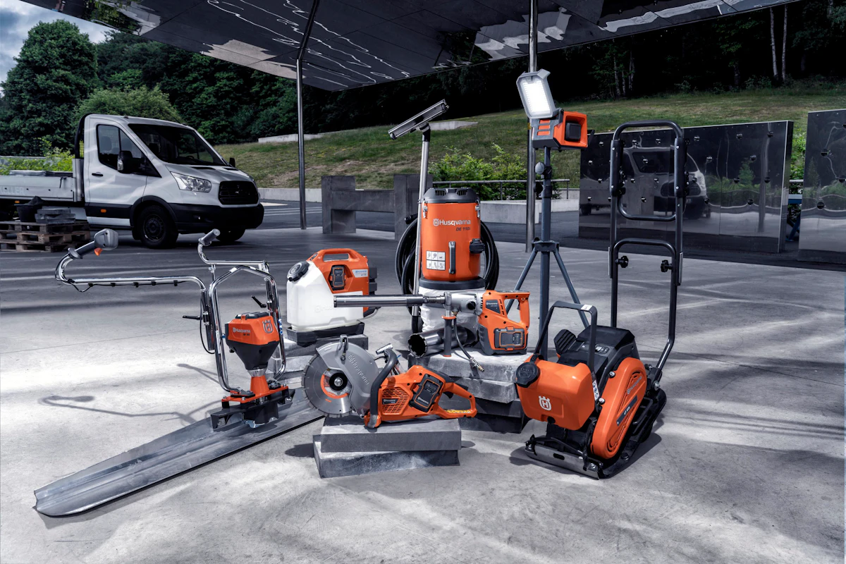 Husqvarna Battery-powered K 540i Power Cutter and LF 60i LAT Plate Compactor From: Husqvarna Construction Products - Vimarsana News