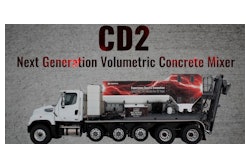 The CD2 combines Cemen Tech’s volumetric mixing technology with a new SCM dual bin, enabling real-time mixing of individual ingredients at various proportions.