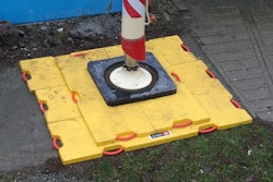 Multi Pad Systems assist equipment operators who need to assemble supporting surfaces for outriggers without the aid of secondary equipment.