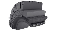 The Galaxy MFS 101 SDS is available in 28 sizes, for rims ranging from 8 to 15 in.