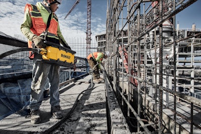According to DEWALT, the majority (91%) of construction professionals in Las Vegas are confident that their construction sites are adequately fitted for the transition to fully electric-powered tools.