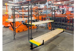 The Hog Guard is engineered to block off openings in scaffolding assemblies, such as door frames, window allowances or any large opening that may pose a potential fall risk.
