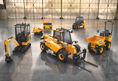 The range of electric equipment from JCB North America