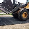 MaxiTrack is an access mat solution that can be deployed by hand for companies that need to provide temporary access for wheeled or tracked equipment weighing up to 150 tons.