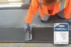 Rapid Set Cement All Plus is a blend of Rapid Set hydraulic cement, additives designed to match the color of typical existing portland-cement concrete and specially graded fine aggregates.