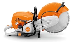 The TS 710i and TS 910i are equipped with the STIHL ElastoStart grip, a built-in shock absorber and anti-vibration system.