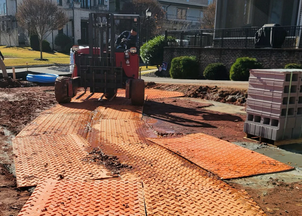 EZG Manufacturing Releases Hogtrax Ground Protection Mats and Outrigger ...