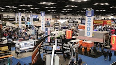 The 2023 exhibit hall.