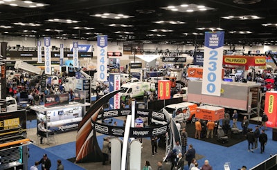 The 2023 exhibit hall.