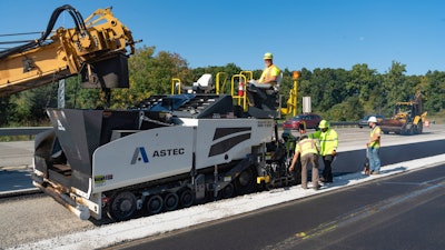 Astec Roadtec Rp 195 Paver