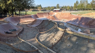 North Bend Partial Formwork Courtesy Grindline